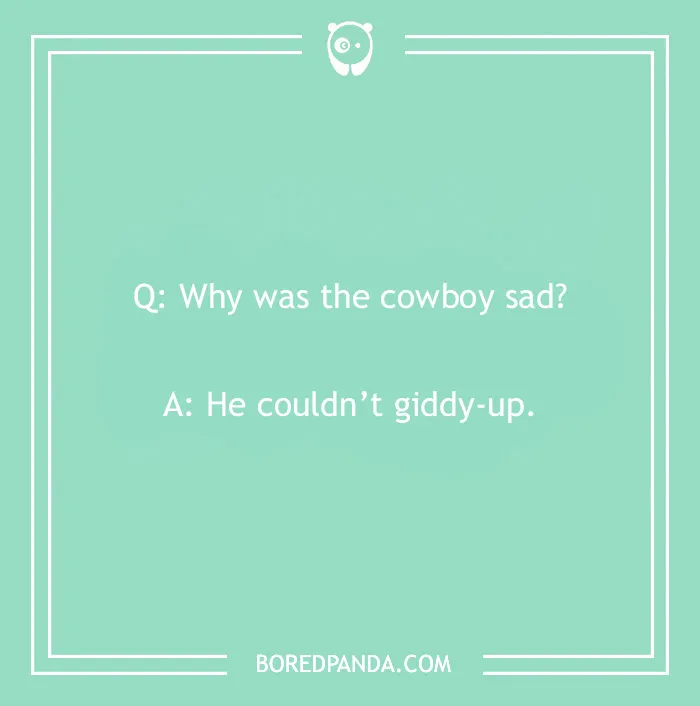 Well, that’s one slow rodeo