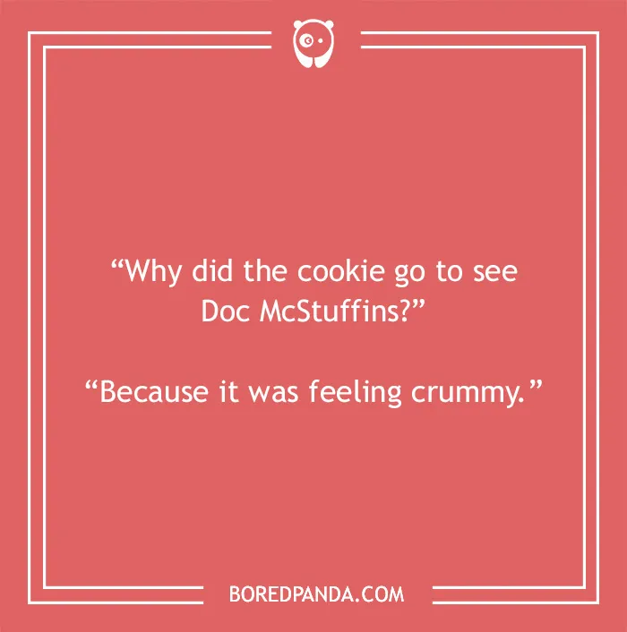 Disney joke on Doc McStuffins and cookie