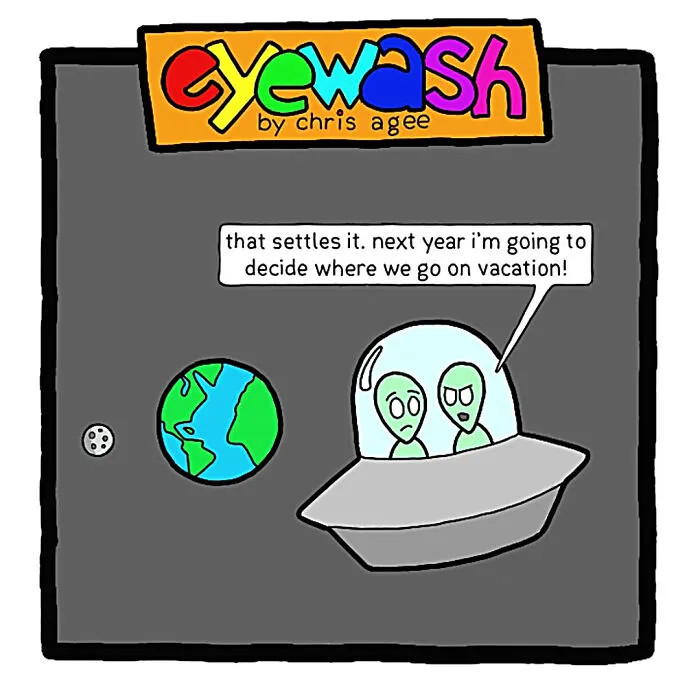 My 24 Single-Panel Comics Infused With Pithy Punchlines (New Pics)