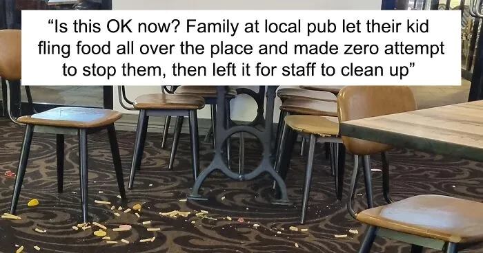 Netizens Fed Up With Messy Children In Public Places Join Forces And Absolutely Roast Their Parents