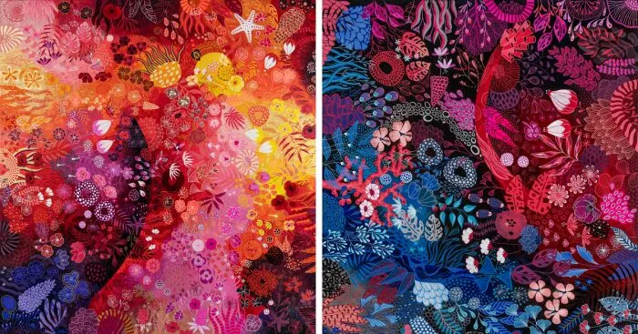 I Spend Hundreds Of Hours Painting Flowers, And Here Are 6 Of My Paintings