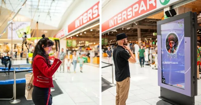 Interactive Ai Citylight By Spar Slovenia: How Your Outfit Strikes A Chord With Music Preferences