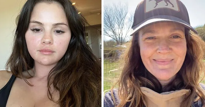 30 Times Celebrities Posted Their Photos Without Makeup And Proved They Look No Better Than Us