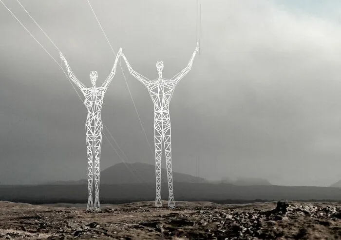 Major Iron Giant Vibes From This Icelandic Pylon Concept