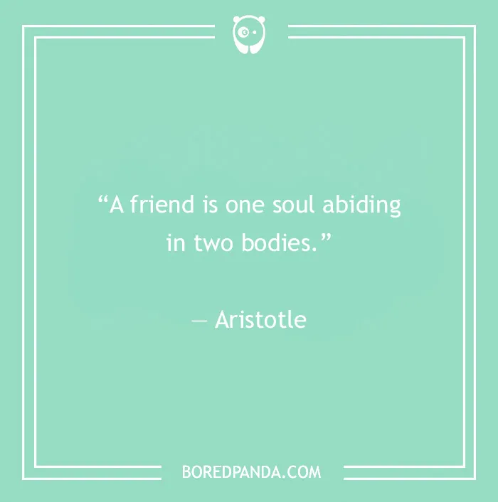 Aristotle quote on friendship 