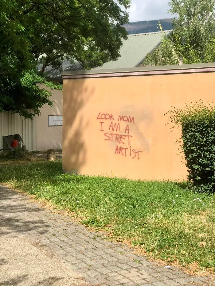 Mira mamá, soy un artista urbano