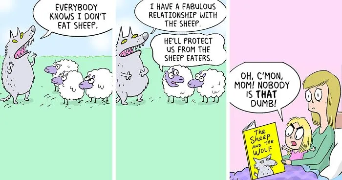 50 Comics That Feature Ironic Twists And Peculiar Humor By This Artist (New Pics)