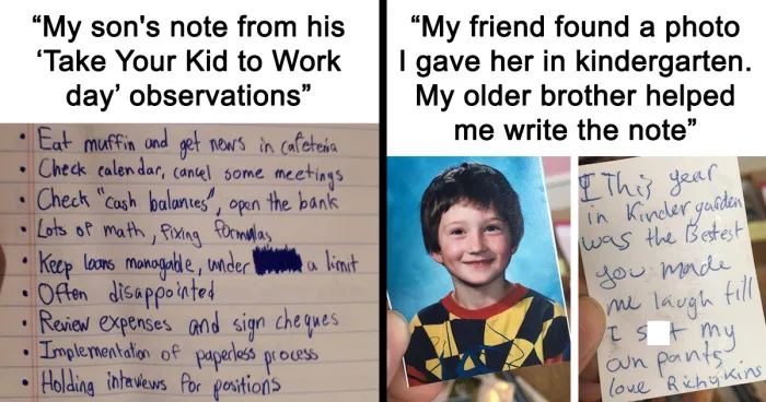 30 Times Kids Wrote The Darnedest Notes Their Parents Couldn’t Help But Share