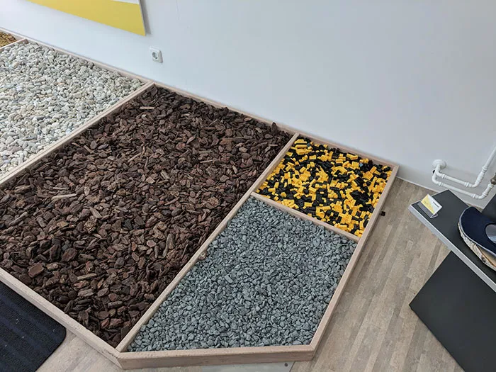 This Shoe Shop Has An Area To Test Your New Shoes. It Also Has LEGO For Testing