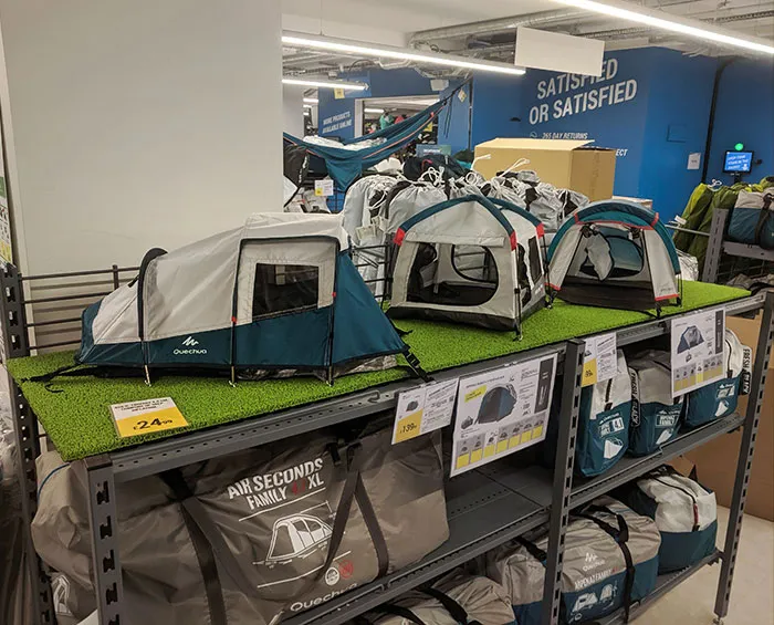 These Mini Display Tents