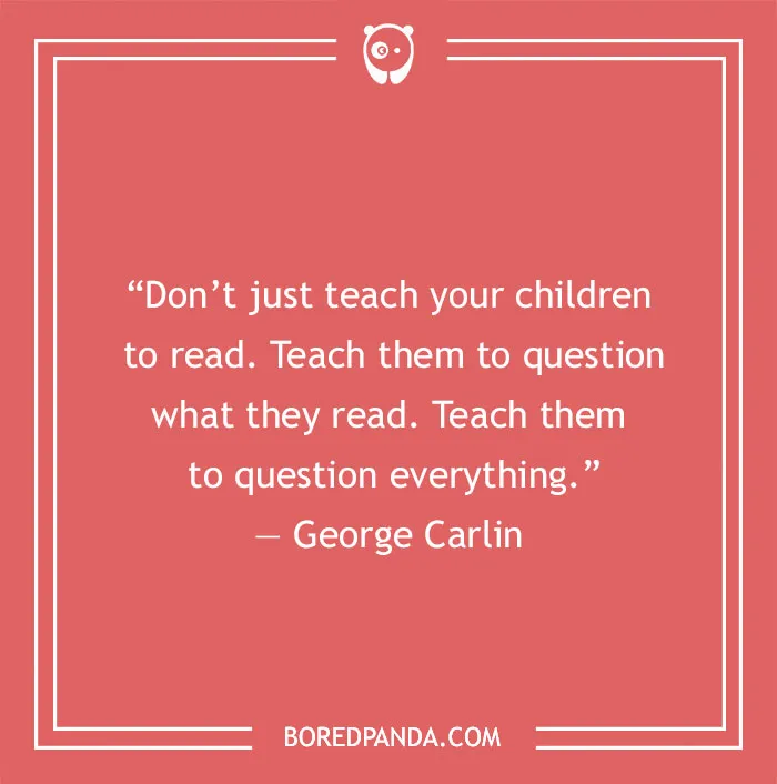 George Carlin: The Best Inspirational Quotes by The Late Comedic Genius