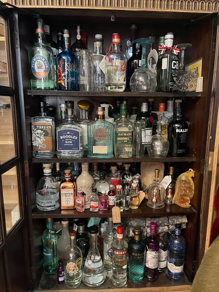 The Gin Collection I Collect All Different Gins - Some Of Them Are Just So Pretty (And Quite Tasty)