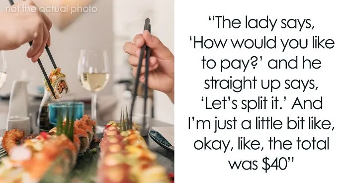 Guy Wants To Split The Bill, Girl Gets "The Ick," Wonders If She's Right
