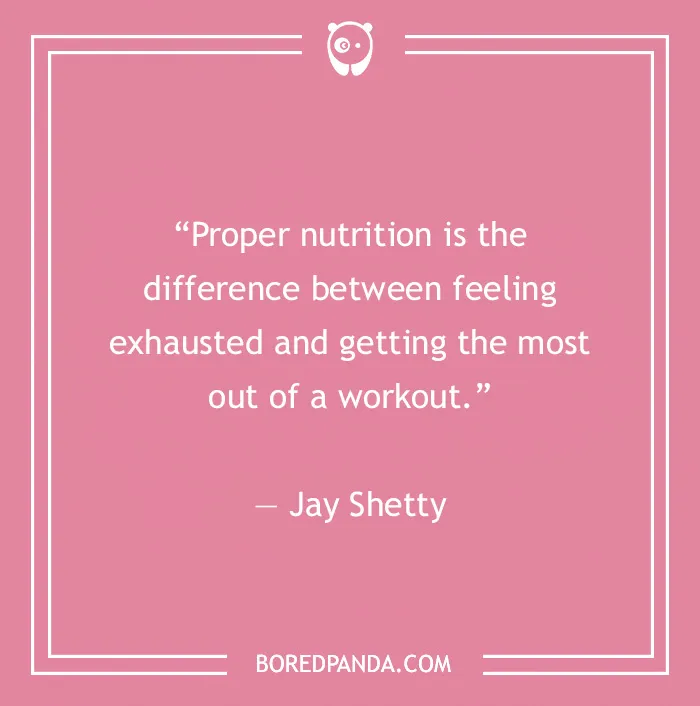 Summer Sanders quote on nutrition 