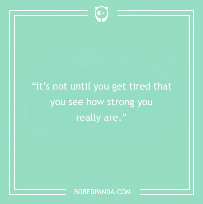Gym quote on strength 