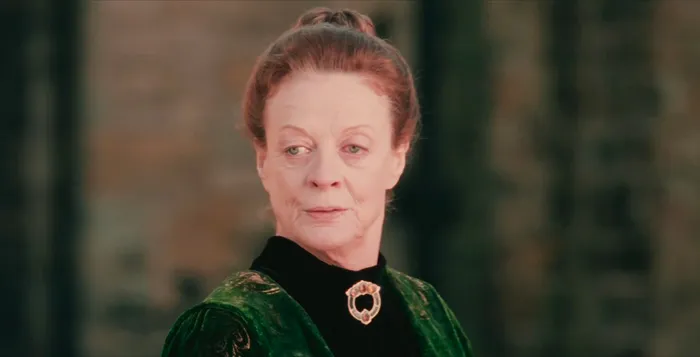 Professor McGonagall speaking something