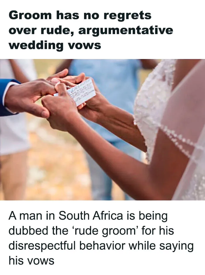 Run, Girl, Run: 14 Grooms That Made The News By Making Their Own Weddings A Nightmare