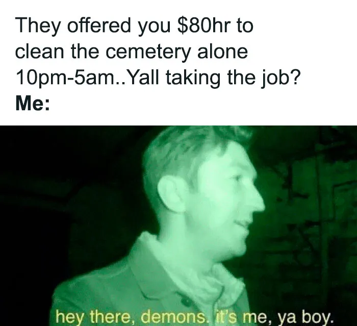“The Devil’s Playground”: 50 Memes About All Things Horror That Are Not For The Fainthearted
