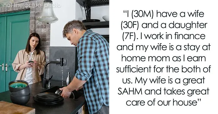 “You Need To Go Back To Husband School”: Guy Claps Back At Stay-At-Home Wife, She’s Now Angry