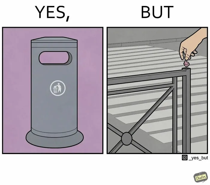 “Yes, But”: 35 New Illustrations By Anton Gudim That Depict Our Society’s Contradictions
