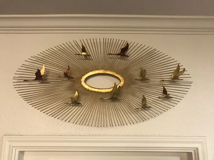 Curtis Jere’s “Sunburst Birds In Flight”