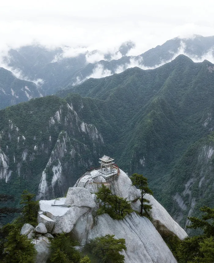 The Chess Pavilion, Huashan, China