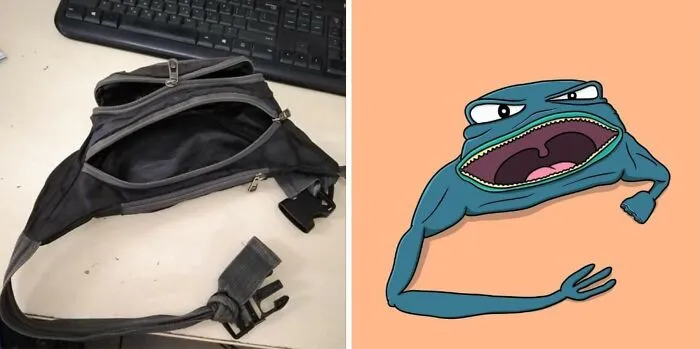 Artist Redraws 20 Funny Examples Of Pareidolia In Everyday Life And Turns It Into Fun Illustrations (New Pics)