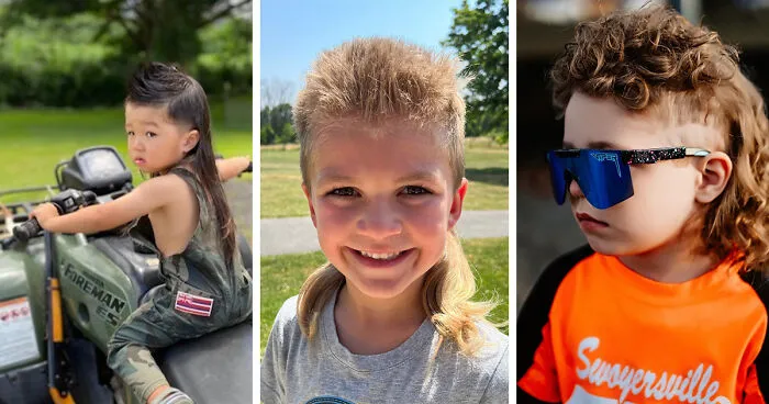 People Are Loving “Cheddar Wiz” Mullet That Won US Kids’ Mullet Championship