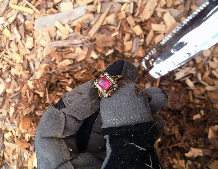 Encontré esto mientras detectaba metal
