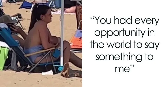 Karen Films Mom Breastfeeding At The Beach, She Finds The Video And Shames Her Right Back