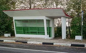 30 Most Bizarre-Looking Bus Stops Captured By Christopher Herwig (New Pics)