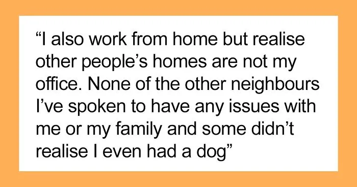 "Neighbor Doesn't Like Me Using My Own Garden"