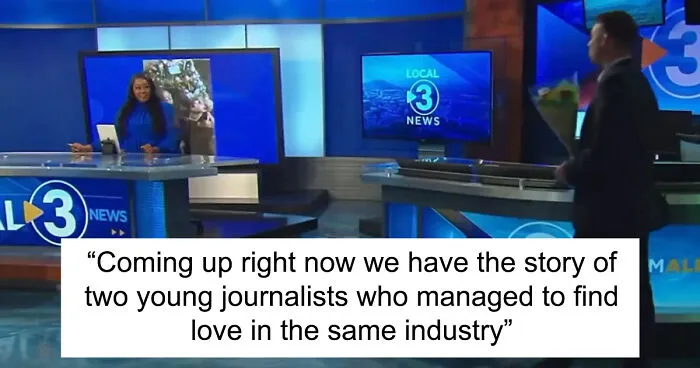 News Reporter Stunned As Boyfriend Plans A Surprise Proposal On Set