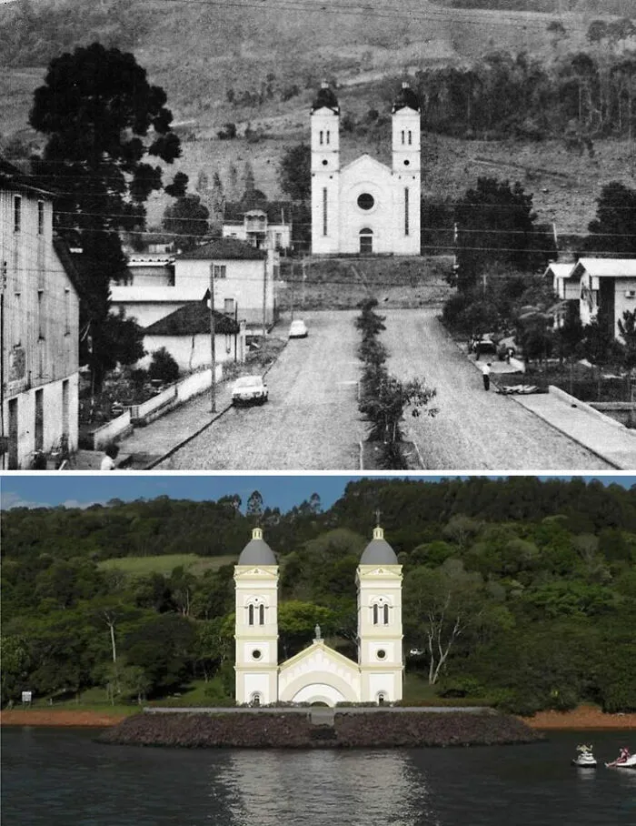 Toda una ciudad sumergida en Itá - Brasil (1985 - 2020)