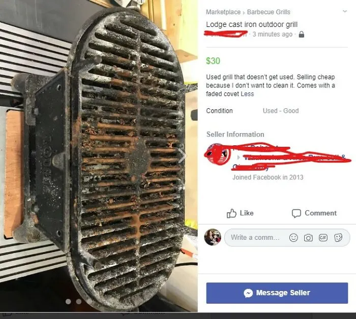 50 Times FB Marketplace Shined With The Most Unhinged Entries That People Just Had To Share (New Pics)