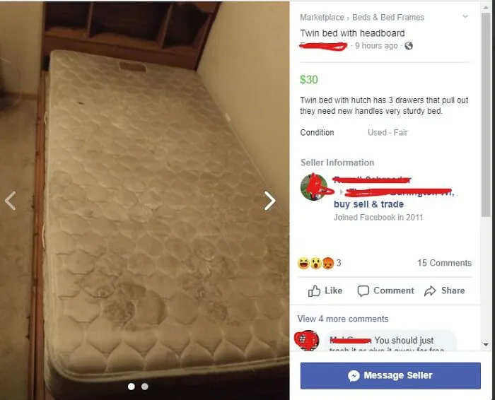 50 Times FB Marketplace Shined With The Most Unhinged Entries That People Just Had To Share (New Pics)