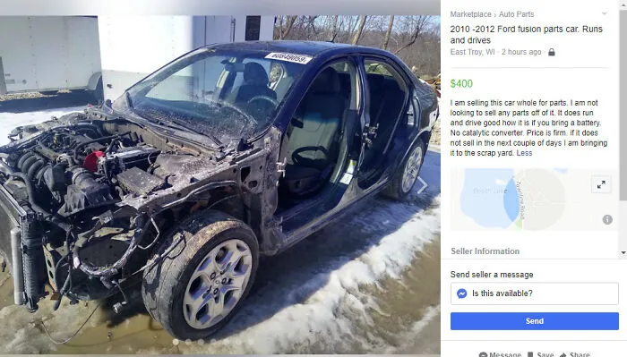 50 Times FB Marketplace Shined With The Most Unhinged Entries That People Just Had To Share (New Pics)