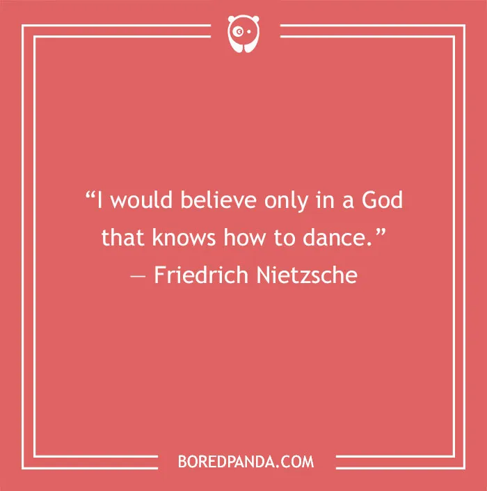Friedrich Nietzsche quote about God