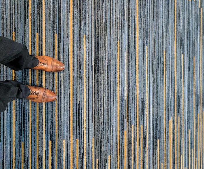 Not A Good Carpet Choice For Stairs If You Ask Me