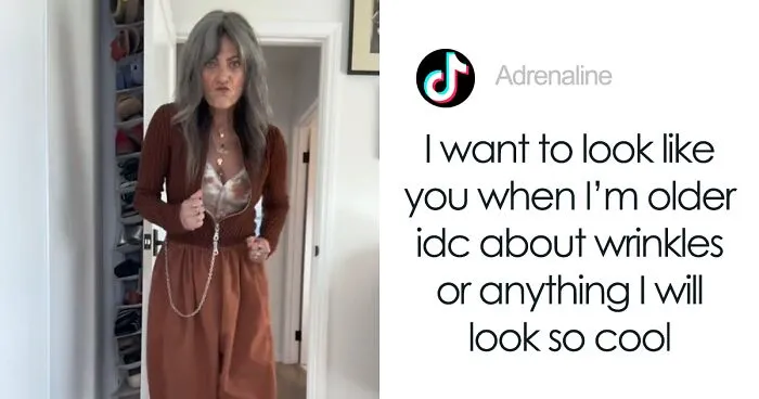 62-Year-Old Woman Shows You Don’t Have To Dress ‘Old’, Goes Viral