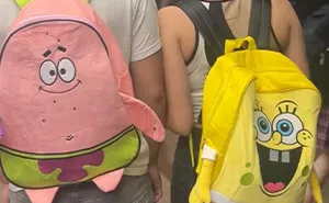High School Seniors Are Rocking Kindergarten Backpacks To School