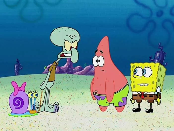 Spongebob, Patrick, And Squidward's Santa Claus Mix-Up