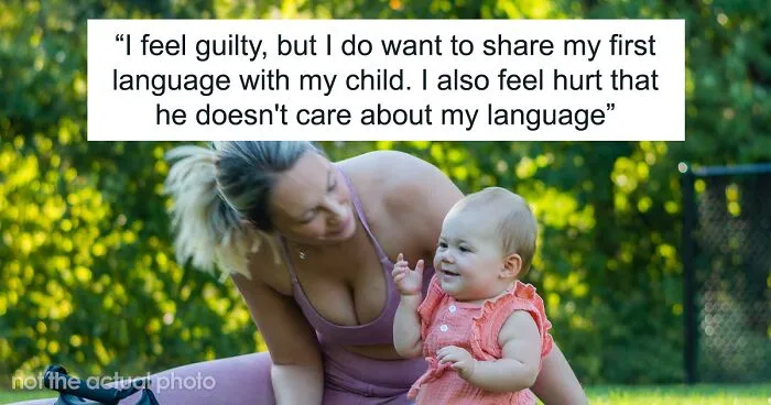 Woman Ignores BF’s Request And Carries On Speaking To Their Kid In Polish, Asks If She’s A Jerk