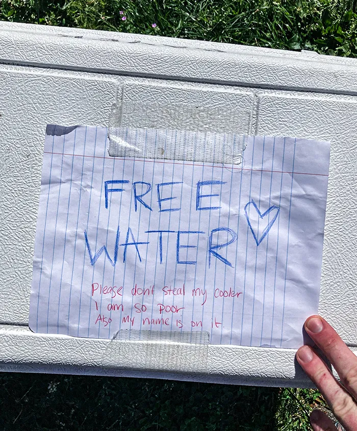 Seen Today During The Heat