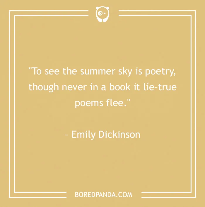 quote about summer poetry
