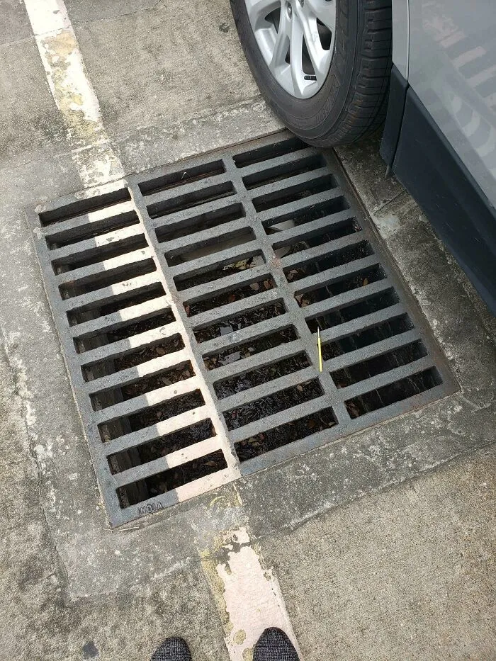 Dropped My Phone On This & Had A Huge "Whew" Moment When It Didn't Fall In. Drove Off & Realized My S Pen Is Missing 20 Minutes Later. Came Back To The Scene Of The Crime And Couldn't Believe My Luck