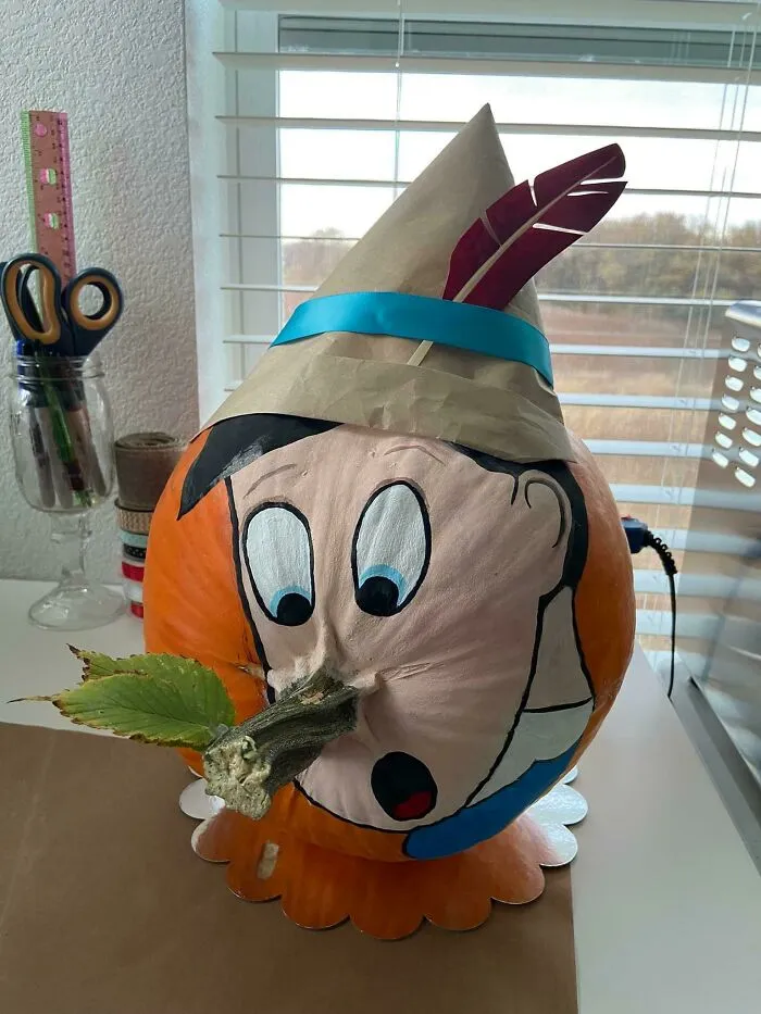 I Know Halloween Is Over But My Pumpkin Won 3rd Place In A Contest Tonight And I’m Super Stoked