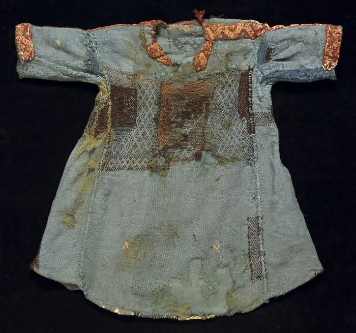 Heavily Darned 1000 Year Old Tunic From Egypt