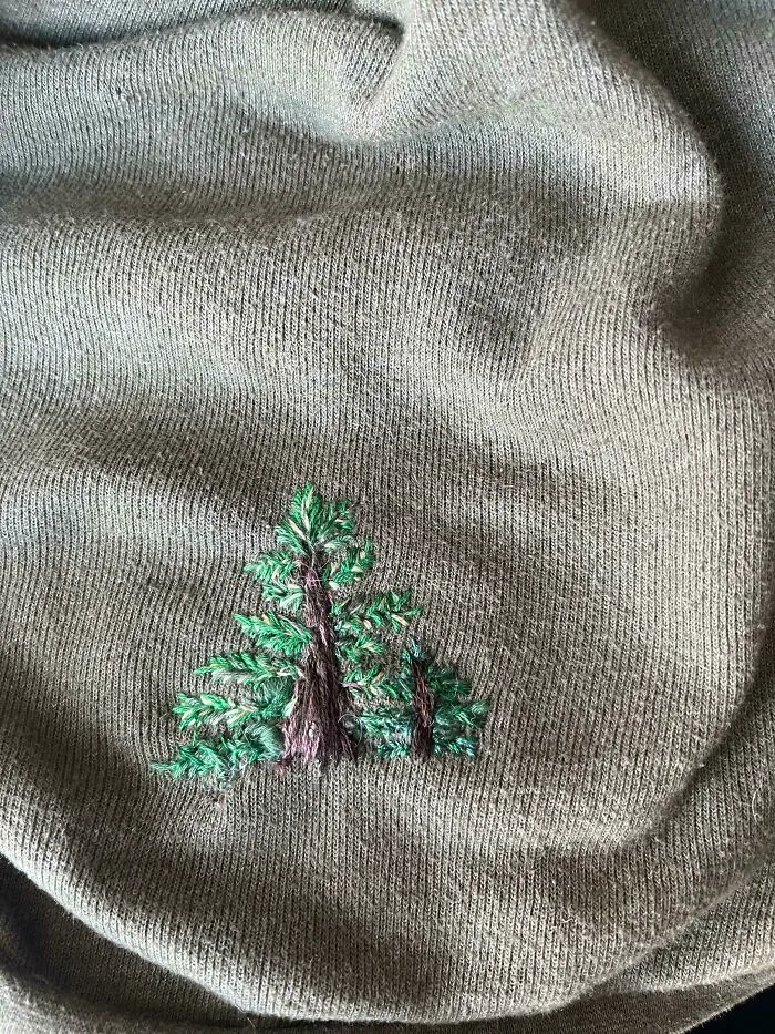 Mi sudadera favorita tenía un roto enorme