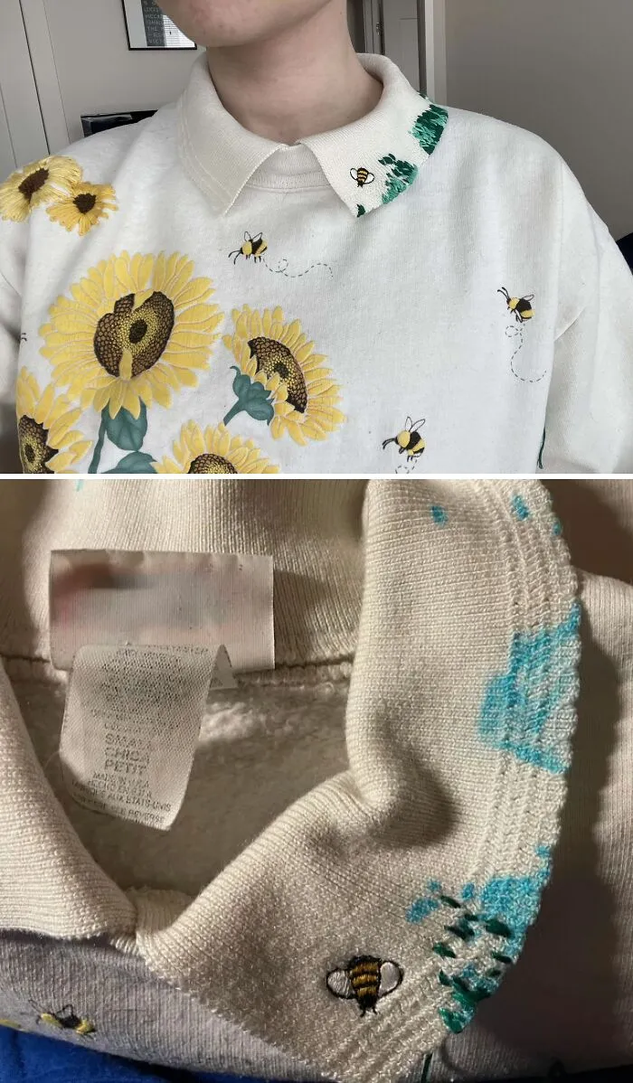 Cayó tinte capilar en el cuello y...